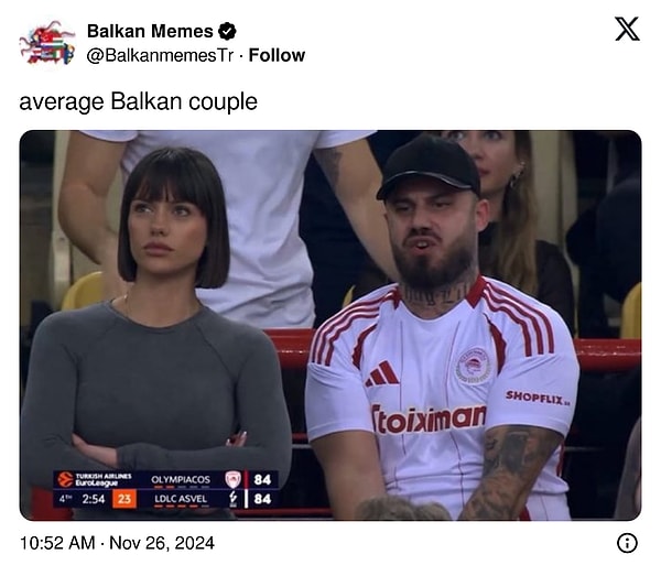 Ortalama Balkan çifti