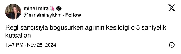 BONUS: Bazen her şeyi romantizme bağlamaya gerek yok. 👇🏻