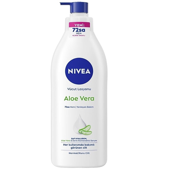 NIVEA Aloe Vera Vücut Losyonu, 400 ml