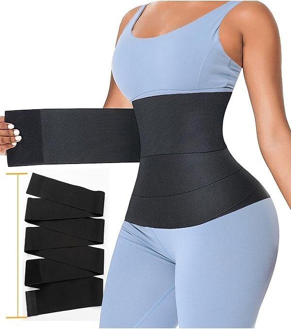 CKSpor Tummy Wrap Waist Trainer Bel Korsesi