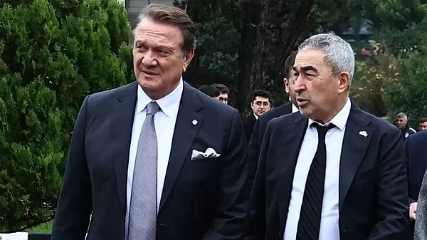 Samet Aybaba'nın yıllık 27 milyon lira tutarındaki sözleşmeyi imzalamadığı için böyle konuştuğunu söyleyen Hasan Arat, sözleşmeyi de Candaş Tolga Işık'a iletti.