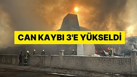 Mobilya Fabrikasında Yangın: Can Kaybı 3'e Yükseldi