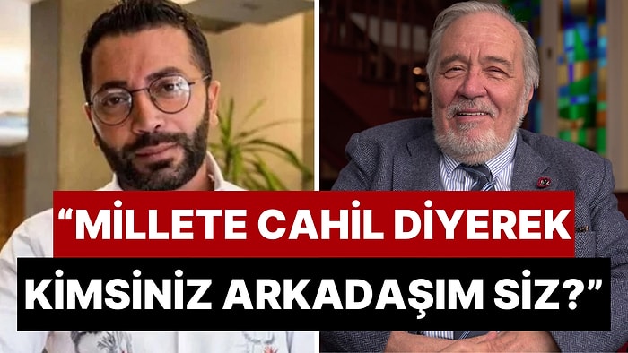 Aşkım Kapışmak'tan İlber Ortaylı'ya Büyük Taş: "İlim Sahibi Olmak Başka İrfan Sahibi Olmak Başka Bir Şey"