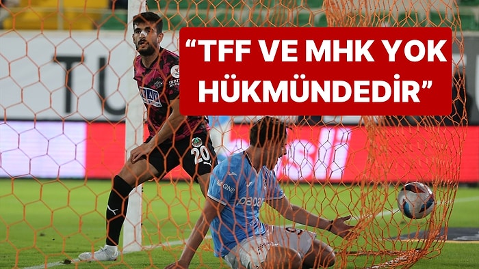 Trabzonspor, Alanyaspor Mağlubiyetinin Ardından TFF ve MHK'ya Savaş Açtı