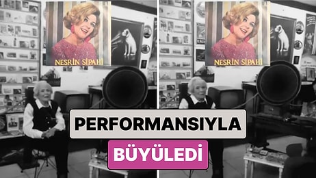 90 Yaşındaki Türk Sanat Müziği Sanatçımız Nesrin Sipahi "Ankara Rüzgarı" Parçasını Mikrofonsuz Söyledi