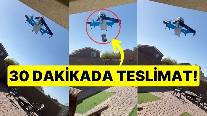 ABD'de Drone ile Kargo Teslimatı Dönemi: Siparişler 30 Dakikada Geliyor