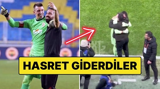 Galatasaray’daki Eski Dostlar Buluştu: Fernando Muslera’dan Arda Turan’a Duygu Dolu Sarılma