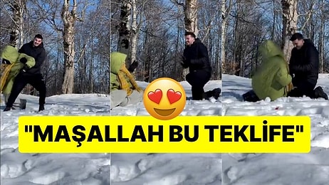 Aşırı Samimi Evlilik Teklifi İzleyenleri Pamuk Gibi Yaptı: "Maşallah Bu Teklife"