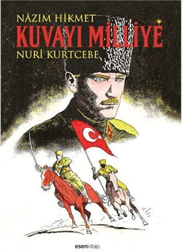 DMM, bahse konu olan kitabın Nazım Hikmet’in “Kuvayi Milliye Destanı” şiirini çizgilerle anlatan Nuri Kurtcebe’ye ait bir çizgi roman versiyonu olduğunu duyurdu.