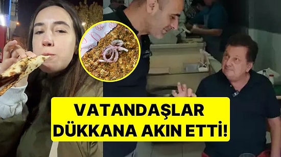 Vedat Milor'un Kızdığı Lahmacuncuya Destek: Vatandaşlar Dükkana Akın Etti