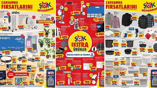 ŞOK'a Buharlı Temizlik Makinesi Geliyor! 4 Aralık 2024 ŞOK Aktüel Ürünler Kataloğu