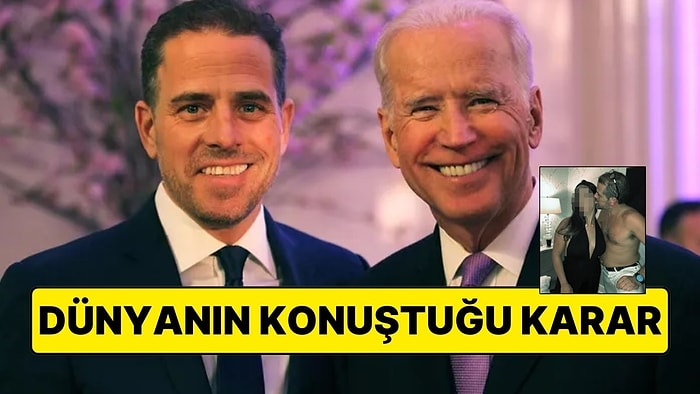 Joe Biden, Adı Skandallara Karışan Oğlu Hunter Biden İçin Tam ve Koşulsuz Af Çıkardı