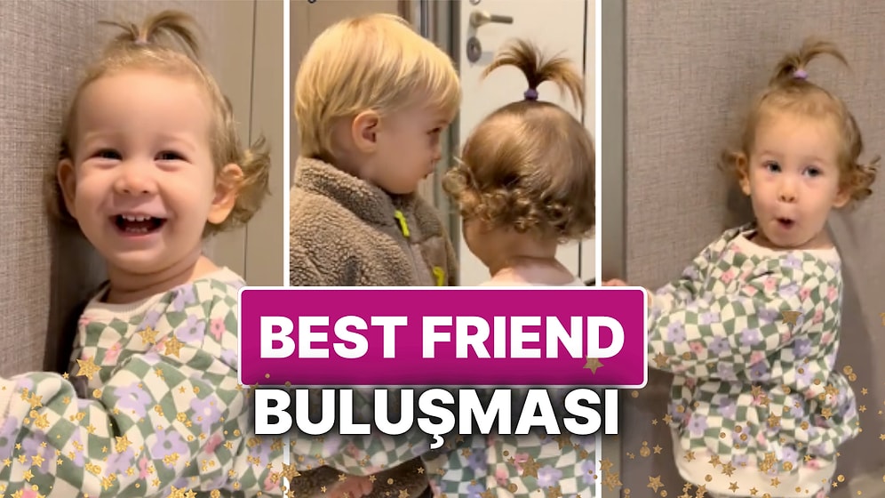 Arkadaşlarını Heyecanla Bekleyen Tatlı Kız, İzleyenlerin Kalplerini Eritti