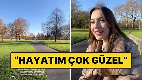 Dünyanın En Güzel Parklarından Birinde Kahvaltı Yapan Genç Kız: “Hayatım Çok Güzel”