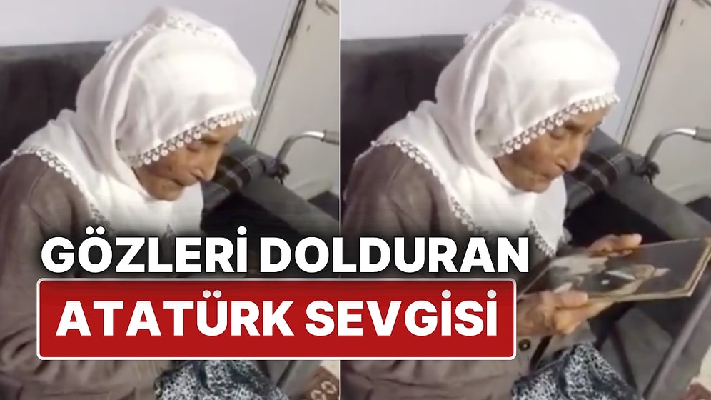 103 Yaşındaki Atatürk Sevdalısı Teyze, Sözleriyle İzleyenlerin Kalplerini Isıttı