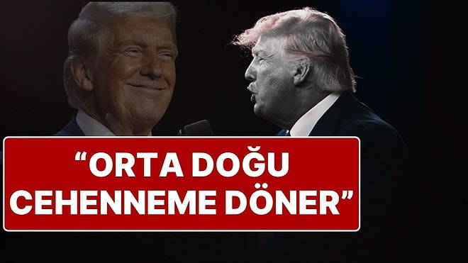 Donald Trump: "Rehineler Serbest Bırakılmazsa Orta Doğu Cehennemi Yaşar"