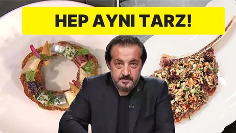 MasterChef'te Mehmet Şef'in İmza Yemeklerinin Aynı Tarzda Olması Gözden Kaçmadı