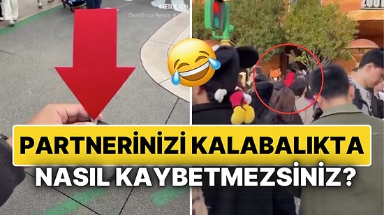 Yurt Dışında Kaybolmaya Son! Çiftin Birbirlerini Kaybetmemek İçin Buldukları Dahiyane Yöntem Gülümsetti