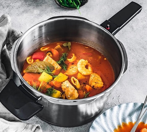 2. Fissler Vitaquick Premium Düdüklü Tencere 6,0L