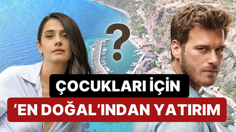 Film Çekerken Evlatları İçin Arsa Görüp Beğenmişler! Funda Eryiğit ve Kıvanç Tatlıtuğ'dan Milyonluk Yatırım!