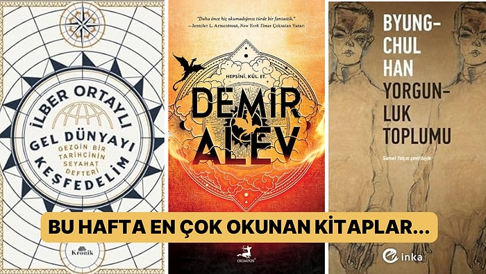 Kitap Kurtlarının Tercihi Olan Haftanın En Çok Satan Kitapları