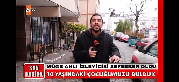 Fırat için ayağa kalkan yalnızca Müge Anlı ve ekibi değildi, gözyaşlarıyla aranan çocuğu bulmak için Müge Anlı'nın izleyicileri sokağa döküldü.