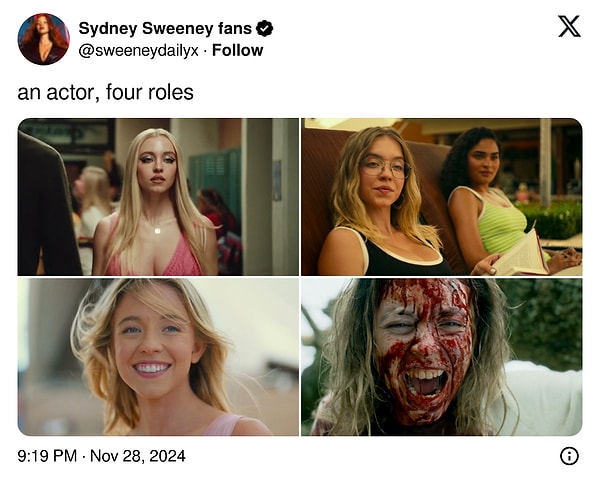 11. Sydney Sweeney