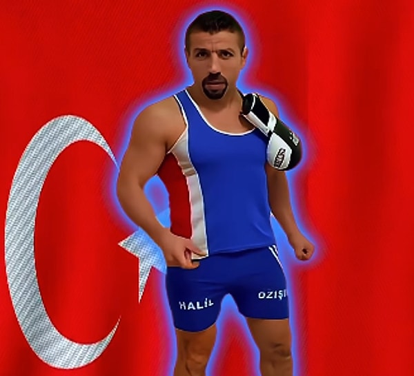 Halil Özışık, "My name is Halil Özışık, Turkish power." diyerek Jake Paul’u ringe çağırdı.