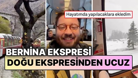 Gezgin Berk Armağan, 1250 TL'ye Bernina Ekspresi’ni Deneyimledi: Ülkemizdeki Doğu Ekspresi ise 5250 TL