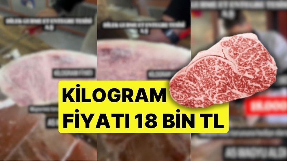 Kilogram Fiyatı 18 Bin TL! Torununa Hediye Olarak Wagyu Eti Aldı