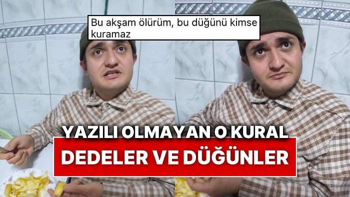 Düğünlerden Önce Muhakkak Aile Büyüklerinin Hayatını Kaybetmesinin Mistikliğine Güldüren Parodi Videosu