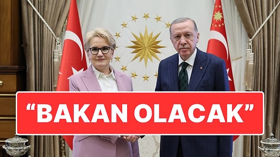 Gazeteci Enver Aysever'in İddiası: "Meral Akşener AK Parti’de Bakan Olacak"