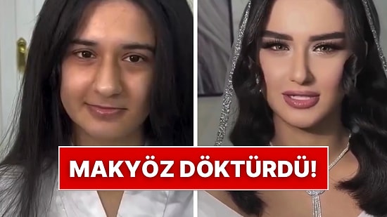 Makyöz Döktürdü: Gelin Makyajında Akılalmaz Değişim Yaşadı