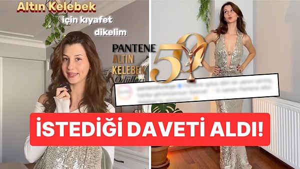 Altın Kelebek İçin Elbise Diken Kızın Hayali Gerçek Oldu!