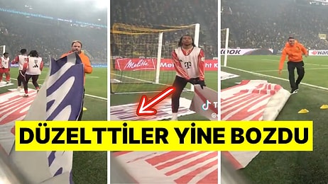 Bu Nasıl İş? Sahadaki Gönüllü Görevlilerle İnatlaşan Bayern Münihli Michael Olise