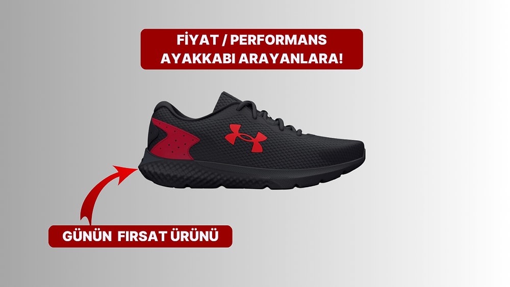 Günün Fırsatı: Çok Satanlar Listesinin Yıldızı Under Armour Charged Rogue 3 Koşu Ayakkabısı İndirimde!