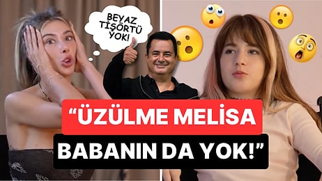 Annesi Şeyma Subaşı'yla Sohbet Eden Melisa'nın Güldüren Beyaz Tişört İsyanı Akıllara Babası Acun'u Getirdi!