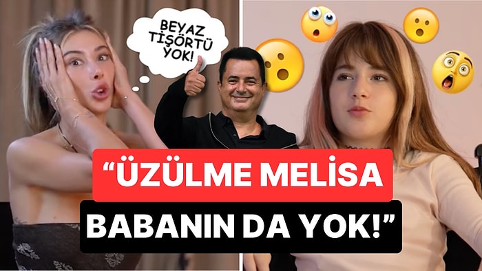 Annesi Şeyma Subaşı'yla Sohbet Eden Melisa'nın Güldüren Beyaz Tişört İsyanı Akıllara Babası Acun'u Getirdi!