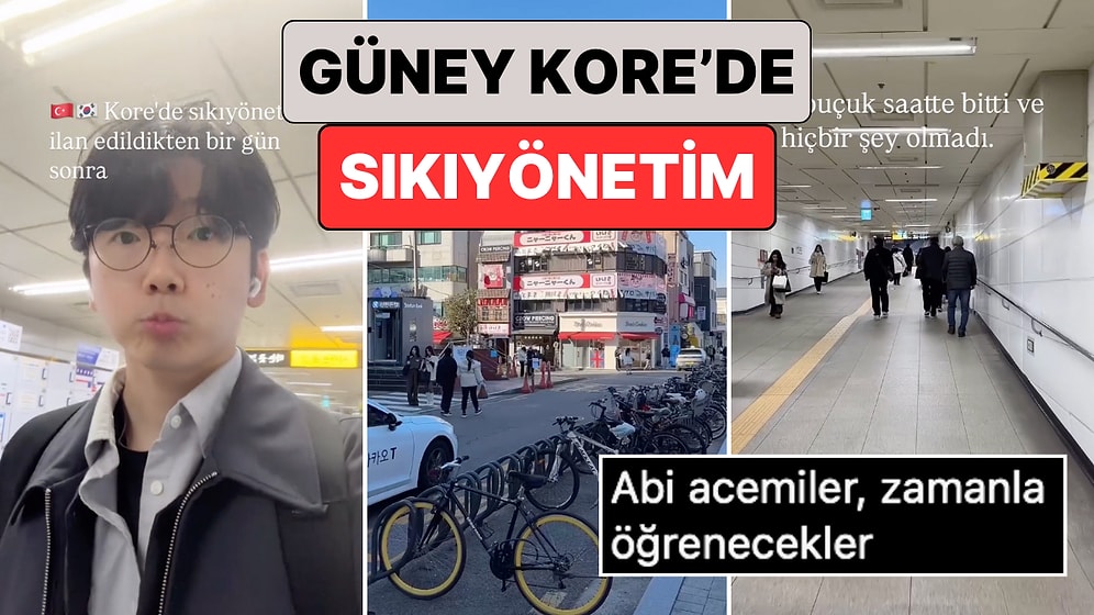 Bir Güney Koreli Ülkesinde Sıkıyönetim İlan Edildikten Sonra Yaşananları Paylaştı