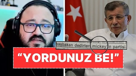 Ahmet Davutoğlu ile Jahrein Davalık Oldu: "Kendisine 'Mickey Mouse' Dediğim İçin Mağdur Olmuş"