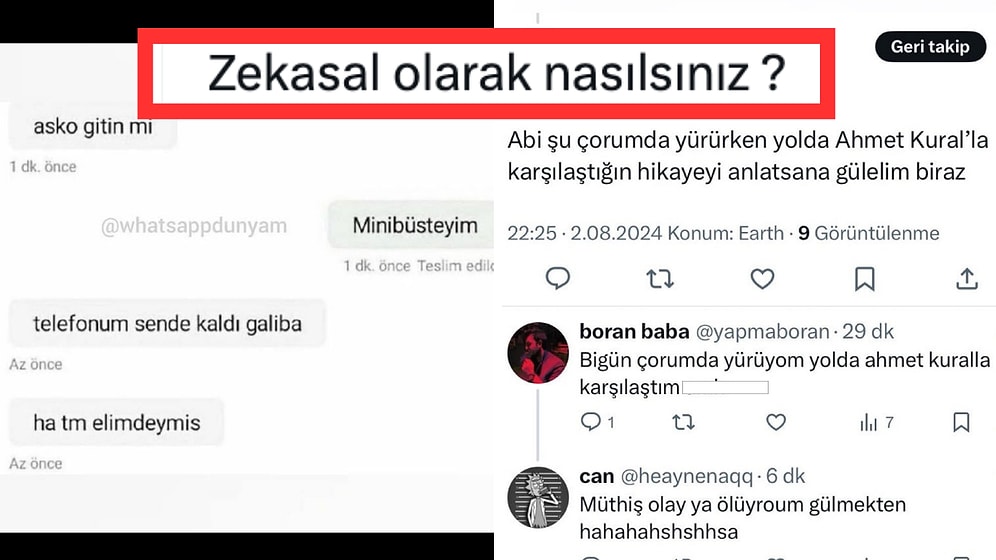 Zekasal Durumlarını Tek Tweetle Anlatarak Mizahlarını Konuşturan Kişiler