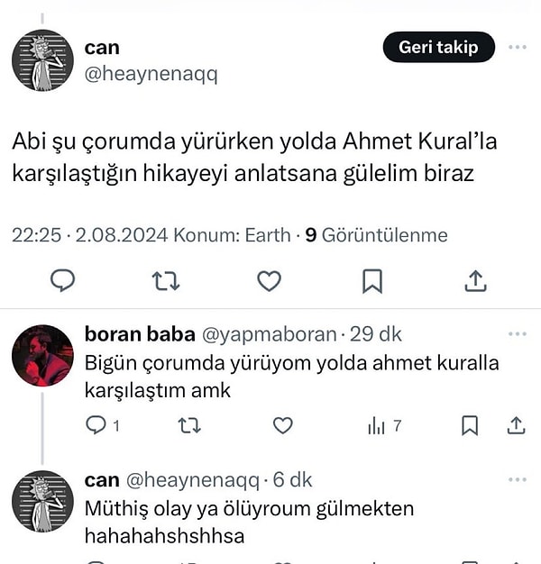 Gayet iyi anı.