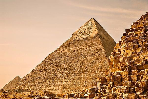 The Great Pyramid of Giza is considered one of the wonders of the world.