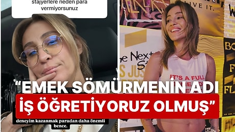 Aslı Kızmaz'ın "Stajyerlere Neden Para Vermiyorsunuz?" Sorusuna Verdiği Cevap Topa Tutuldu