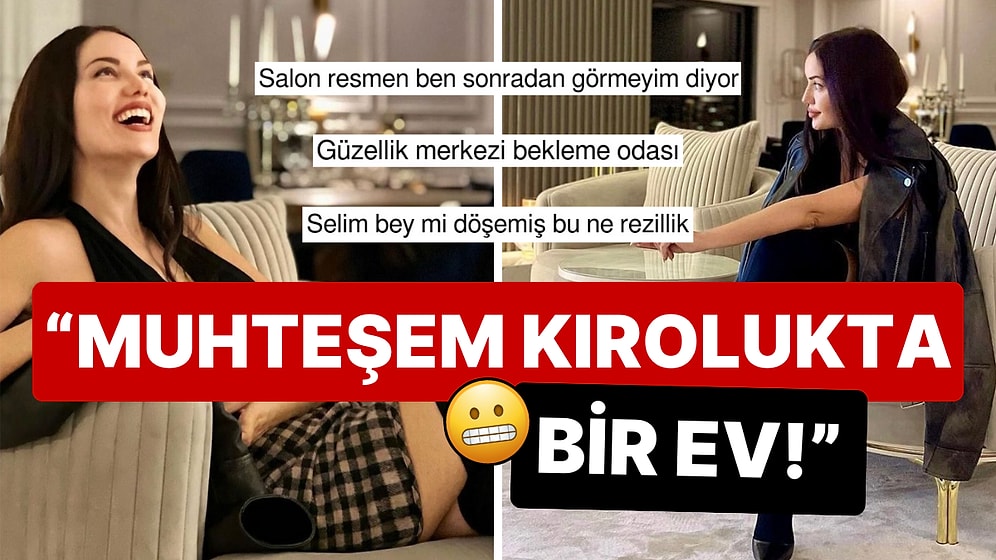 Salonunda Kraliçe Edasıyla Poz Veren Fahriye Evcen'in "Leyla'yı Aratmayan Görgüsüzlükleri" Fena Göz Kanattı!