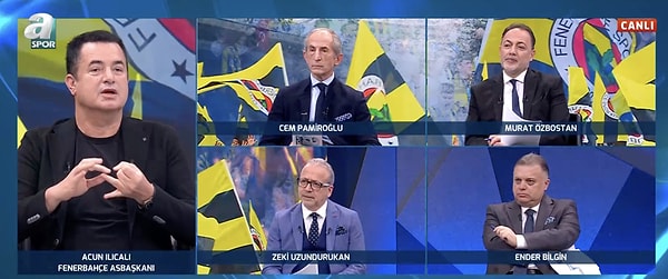 Ayrıca Ilıcalı, Eyüpspor maçının hakemine itirazlarda bulunan Galatasaray'ın yaptığının tiyatro olduğunu söyledi. Ortada bir sistem olduğunu söyleyen Ilıcalı, bu sistemin ''Galatasaray'ın hakkının yendiğine inandırma sistemi'' olduğunu ifade etti.