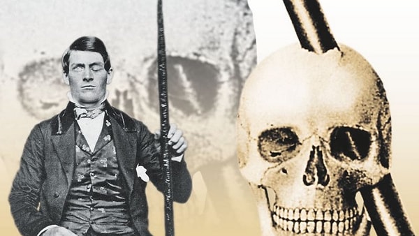 Phineas Gage’in başına gelenler, sıradan bir iş gününde bir anda gerçekleşti. Bir patlama sonucu elindeki demir çubuk, sol gözünün altından girip kafatasından çıkarak 25 metre uzağa düştü.