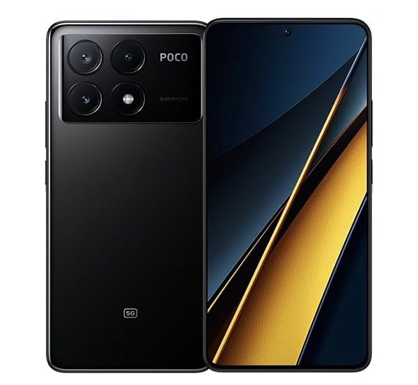 10. Xiaomi POCO X6 Pro 5G (512 GB, 12 GB RAM, Siyah)