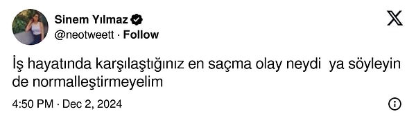 Soruya bakalım...