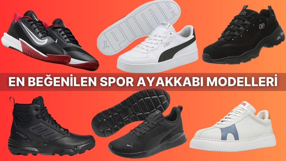 Nike Ayakkabı'dan Skechers'a 2024'ün En Sevilen Spor Ayakkabı Modelleri